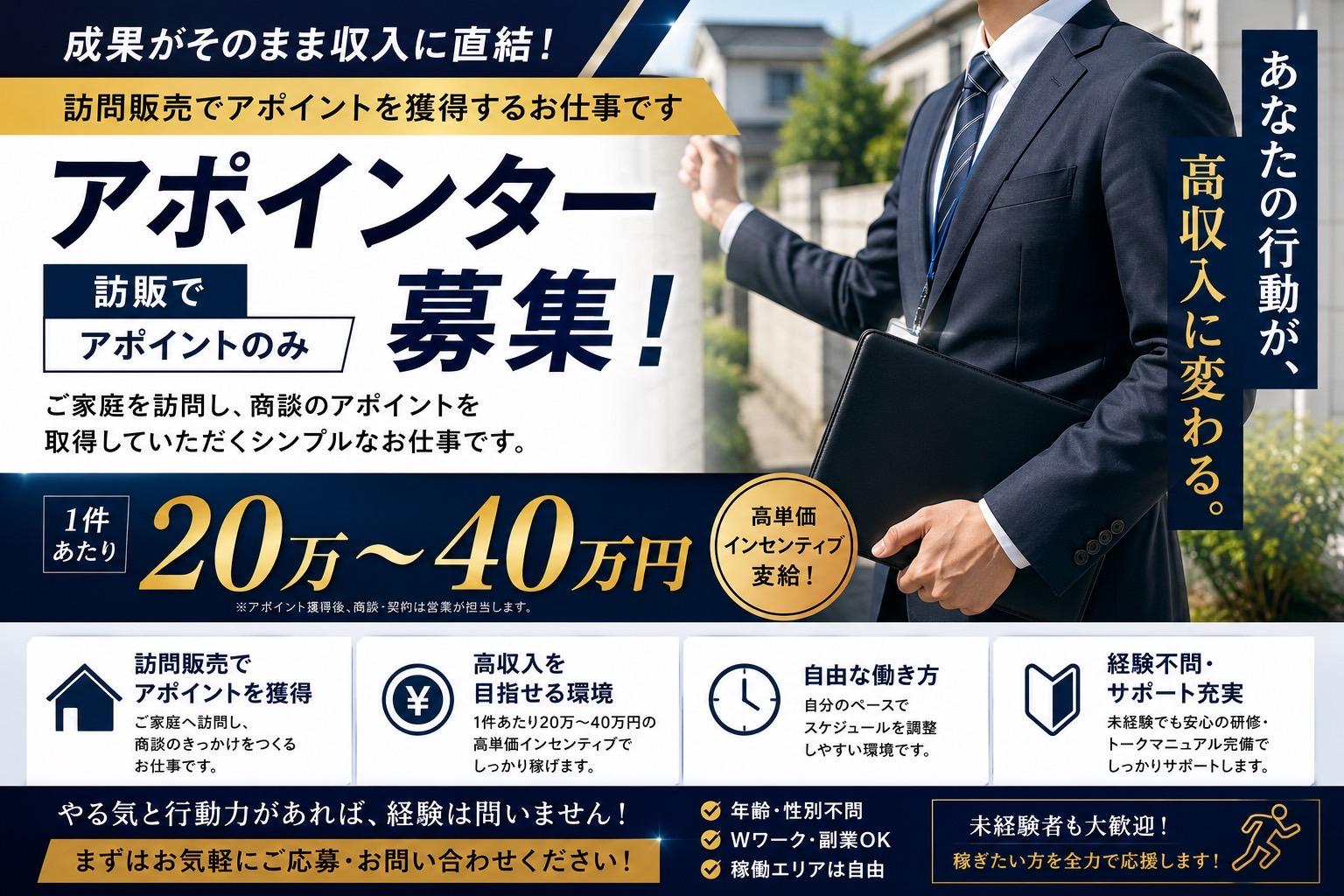 業界最高水準の報酬＜太陽光パネル オール電化＞ 業務委託の情報